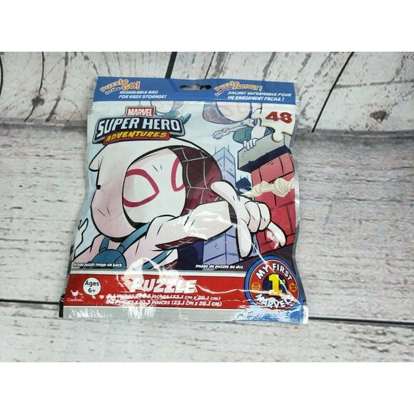 2 Marvel Super Hero Adventures 48-Piece On-the-Go Puzzles – Fun Kids Activities - Picture 4 of 6